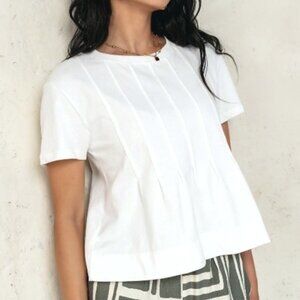 Bohme “Cattelain” Pleated Top -SMALL-NWT